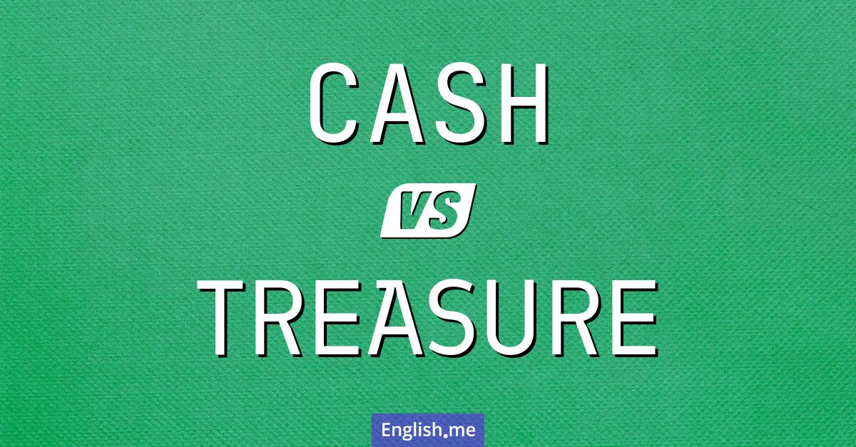 From "cash" to "treasure": the language of value explored