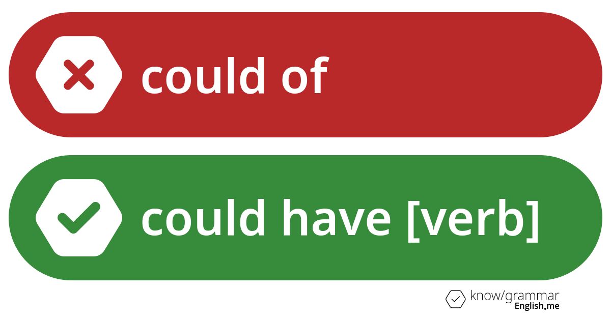 Why "could of" is a language blunder you shouldn't make