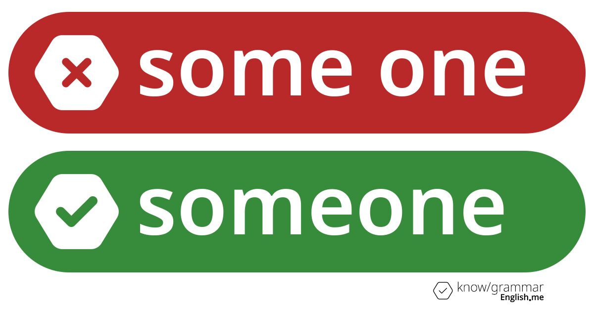 Why "some one" is written as one: breaking down a common mistake